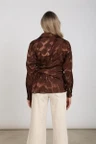 NUKUS Blouse NKF02140 Bruin 3