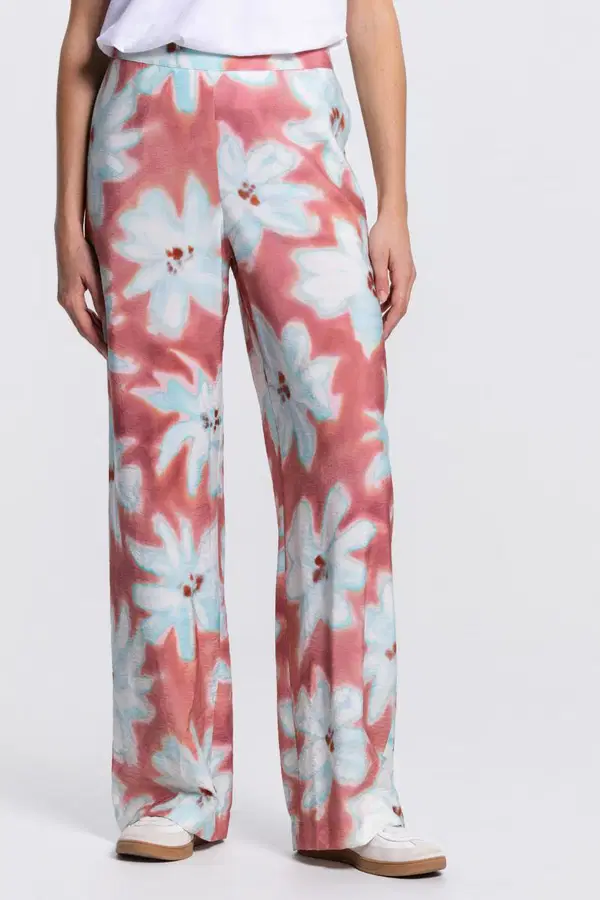 Jansen Amsterdam Pantalon Rosalinde Roze 1