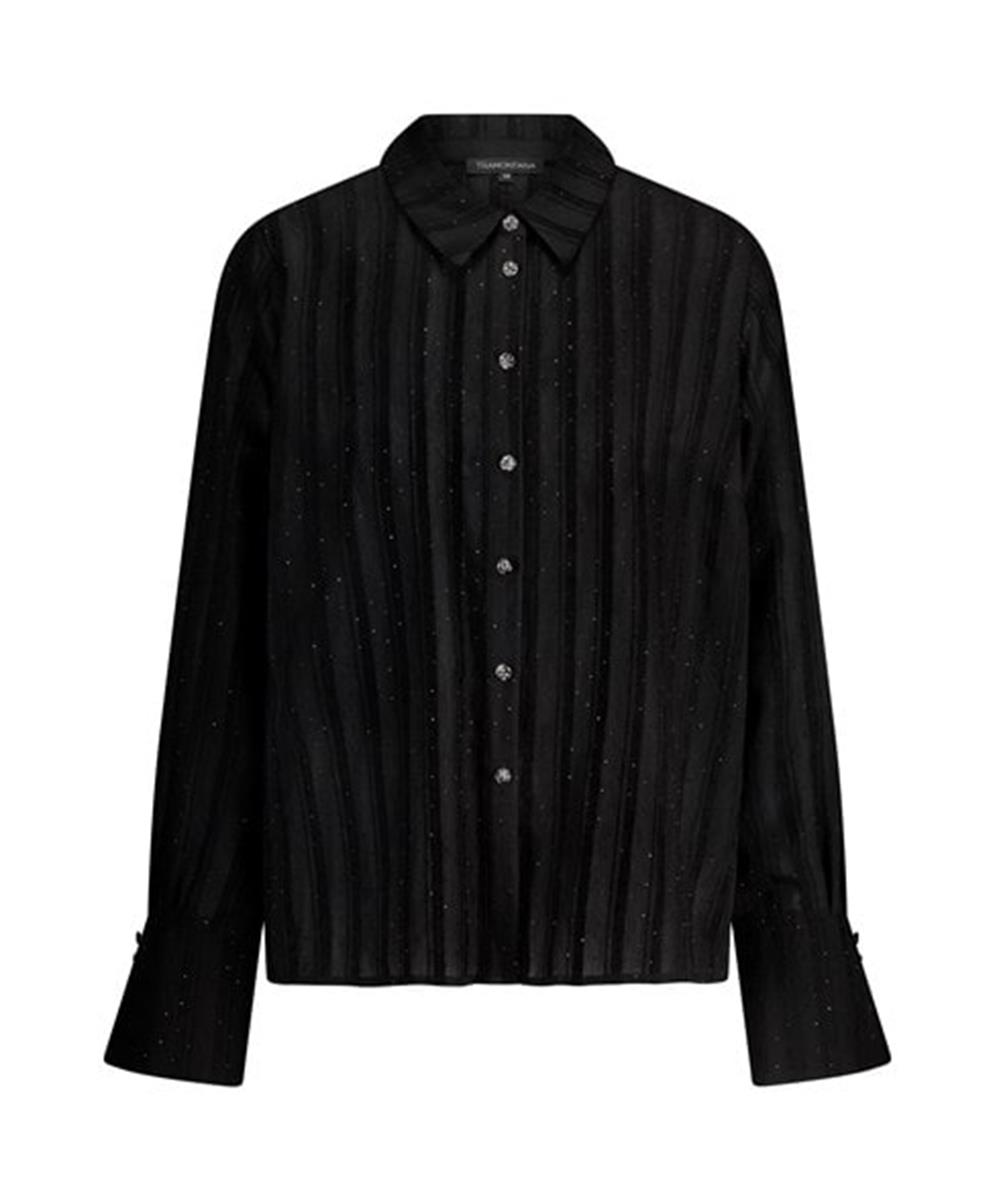 Tramontana Blouse O04-18-301 Zwart 2