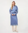 EsQualo Blouse W26.14700 Blauw 2