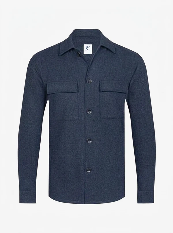 R2 Amsterdam Overshirt 134.OVERSHIRT.011 Blauw 1