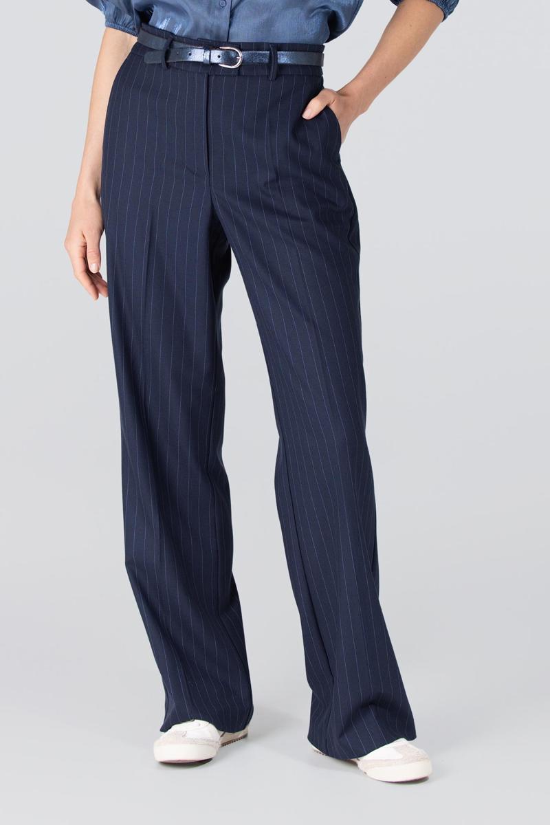 Jansen Amsterdam Pantalon Colette Blauw 1