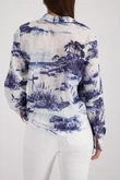 Monari Blouse 410637 Blauw 3