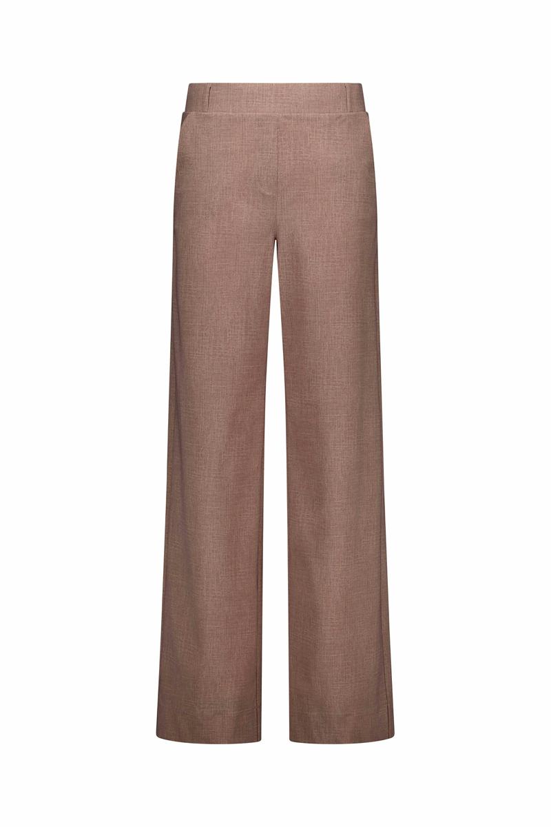 Studio Anneloes Pantalon Lexie linen look Roze 1