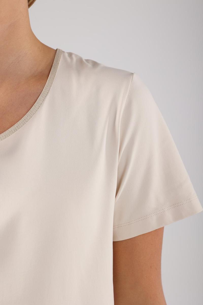NUKUS NUKUS T-Shirt Tirza Beige 6