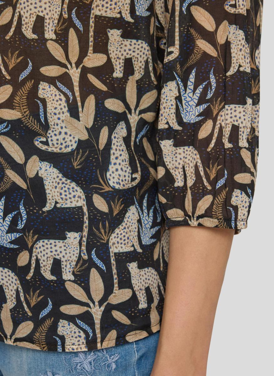 Rabe Blouse 56-118102 Zwart 5