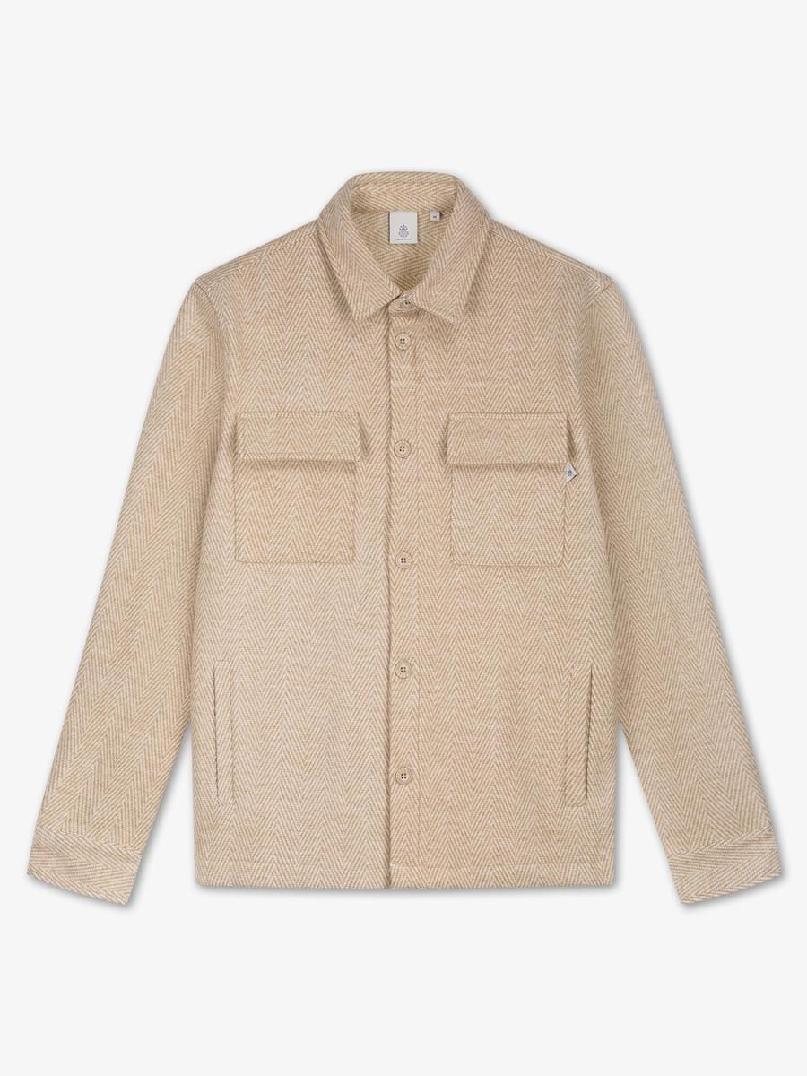 Law of the Sea Overshirt LAW-10219 Beige 1