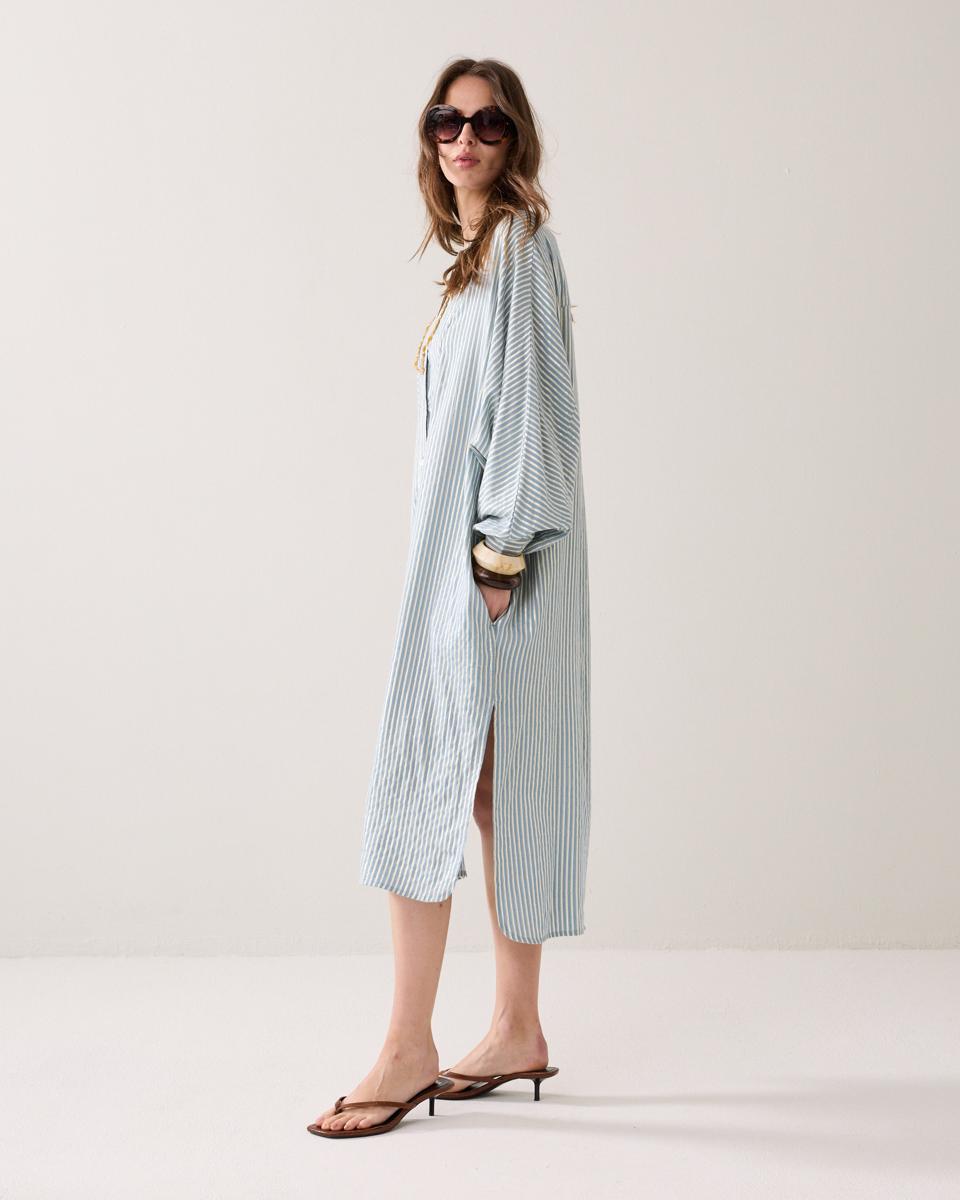 Summum Jurk 5s1680-12474 Blauw 4