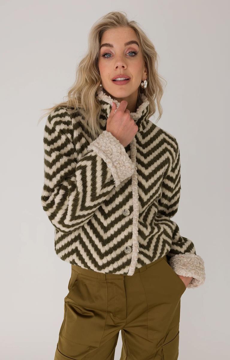 Anna Blazer 26a01-02374D-3 Groen 1