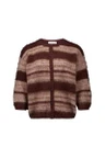 Studio Anneloes Vest Bibi ssl stripe c Bruin 2