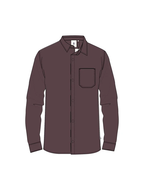 Law of the Sea Overhemd LAW-10545 Paars 1