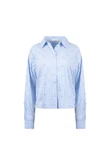 NUKUS Blouse NKF02144 Blauw 1