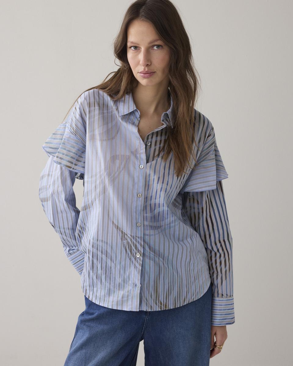 Summum Blouse 2s3429-12367 Blauw 1