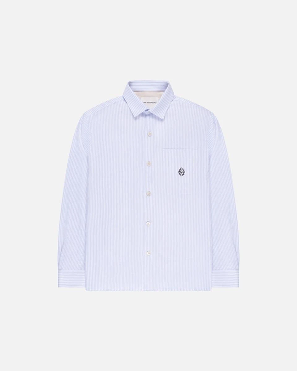 The GoodPeople Overhemd Soy Blauw 3