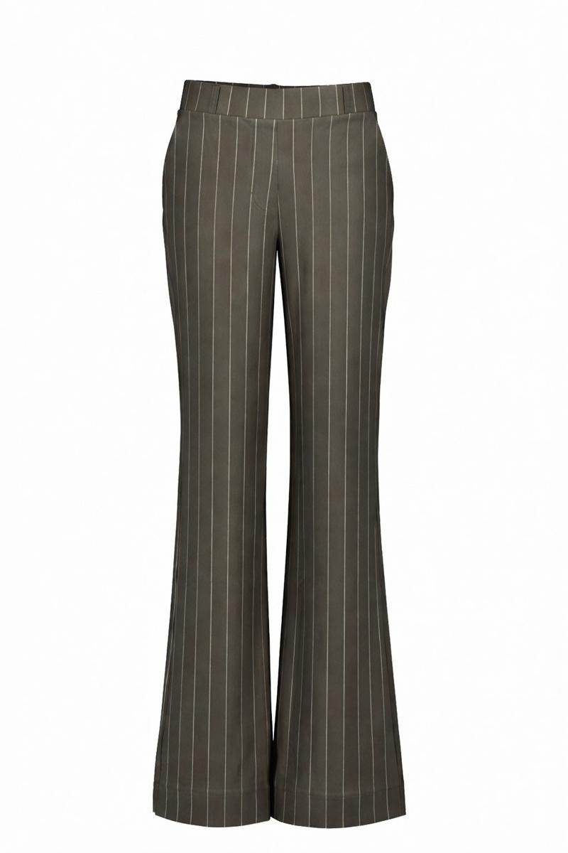 Studio Anneloes Pantalon Marilon Stripe Groen 2
