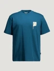 CHASIN T-Shirt Reco Blauw 2