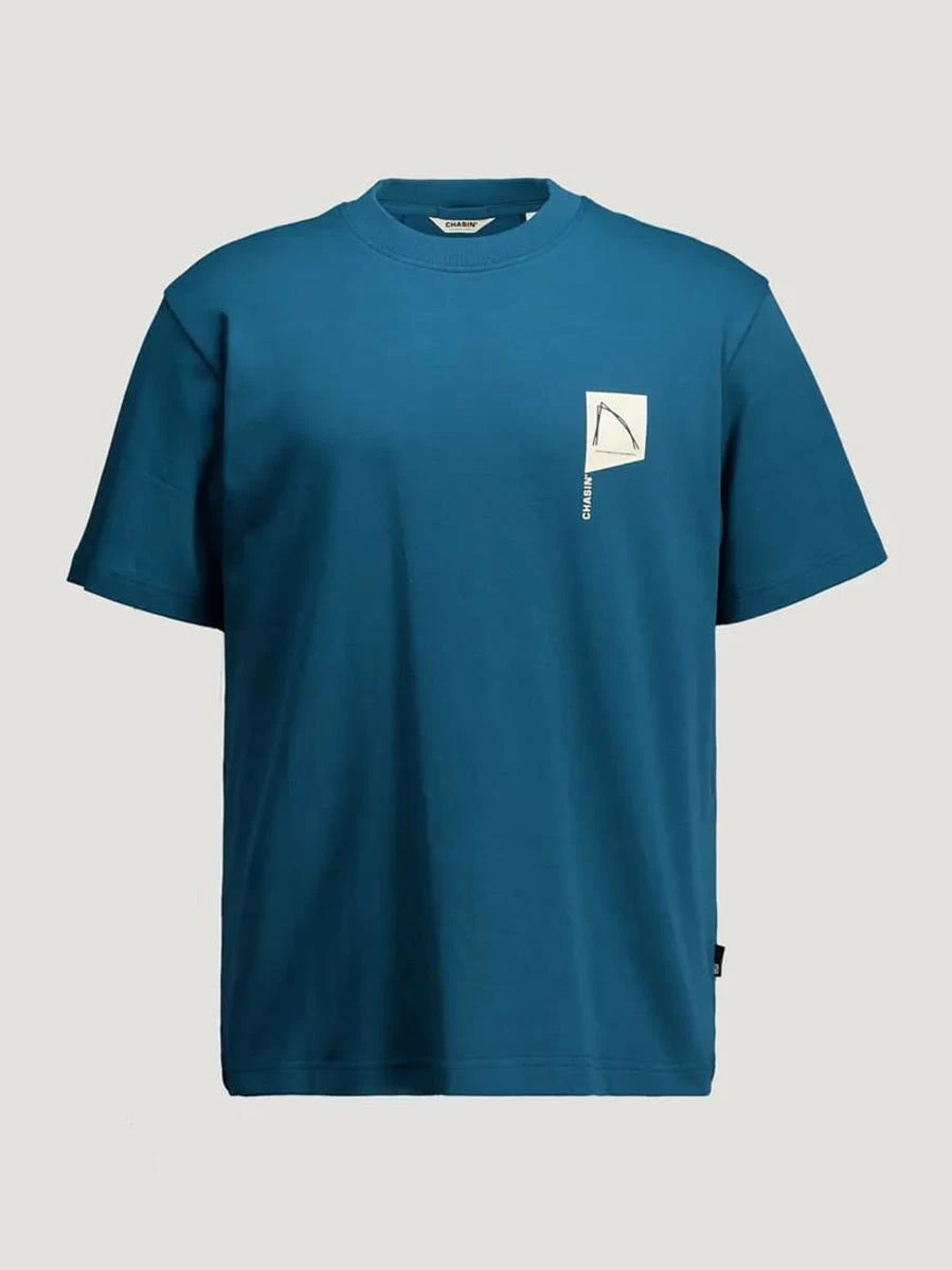 CHASIN T-Shirt Reco Blauw 2
