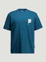 CHASIN T-Shirt Reco Blauw 2