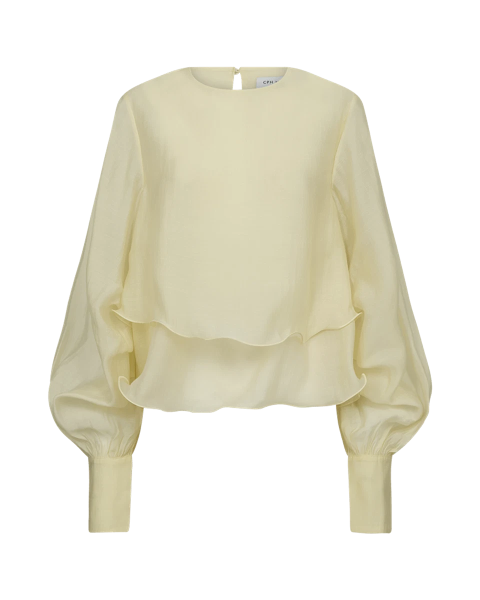 Copenhagen Muse Blouse Tilly Geel 1