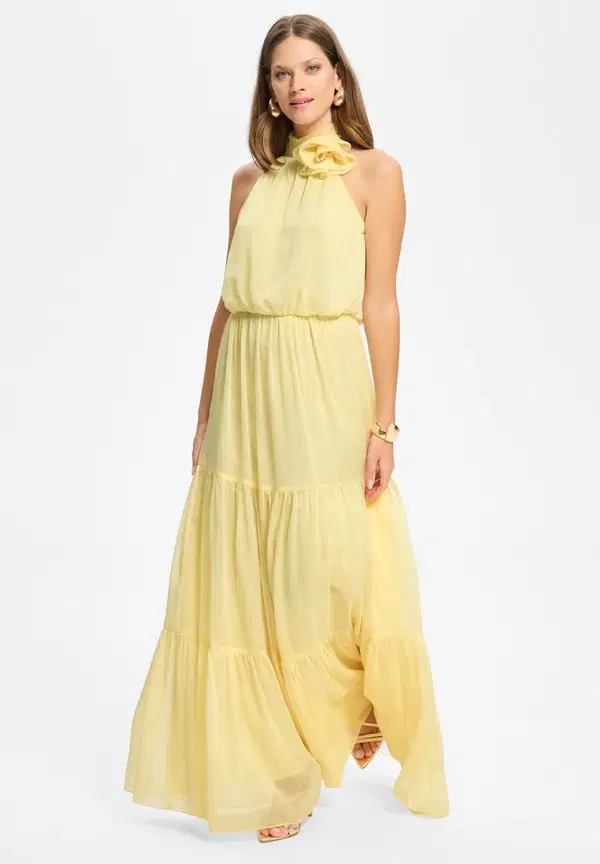 SWING Jurk 5AK16100 Geel 1