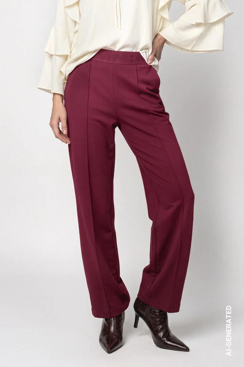Monari Pantalon 810039 Rood 1