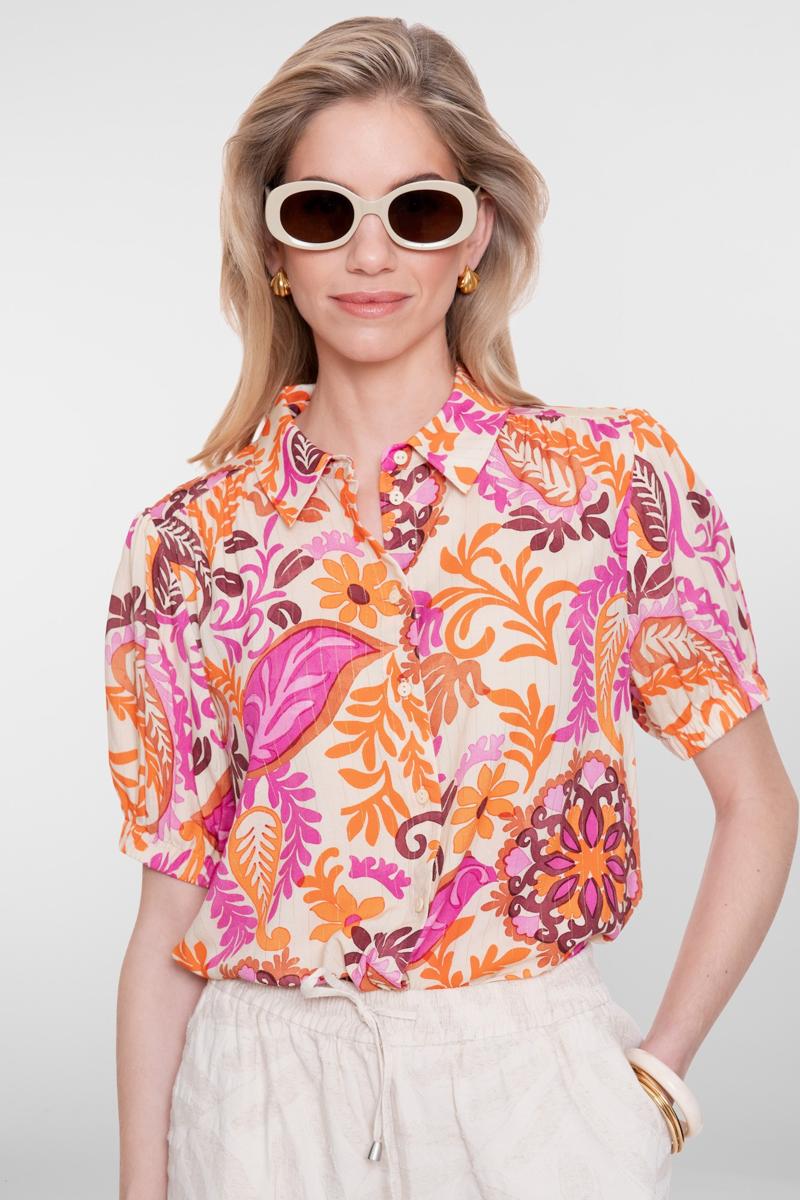 Geisha Blouse 63499-20 Roze 1