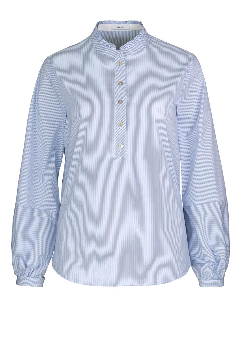 Bianca Blouse Adina Blauw 2