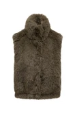 Label DOT Gilet Liane Taupe 2