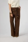 Label DOT Pantalon 2628006 Bruin 1