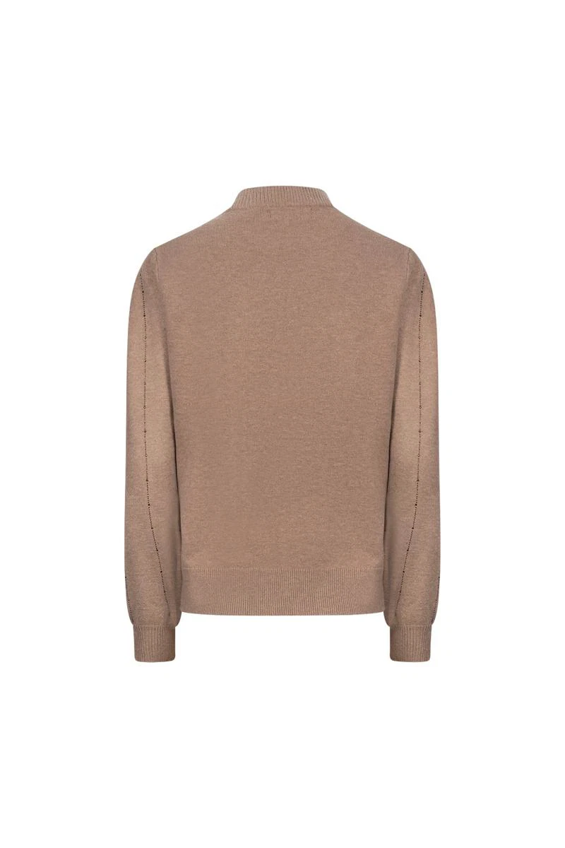 NUKUS Trui NKF03085 Taupe 5