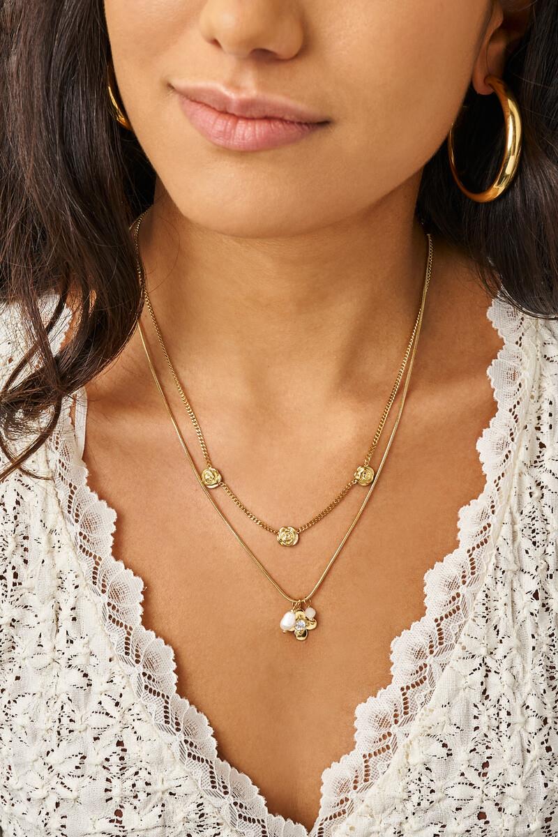 My Jewellery Ketting MJ15399 Goud 2