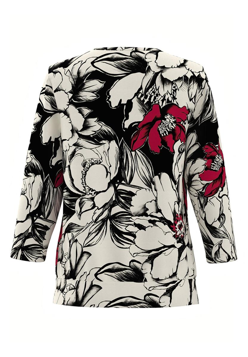 Frank Walder Blouse NOS726423 Rood 2