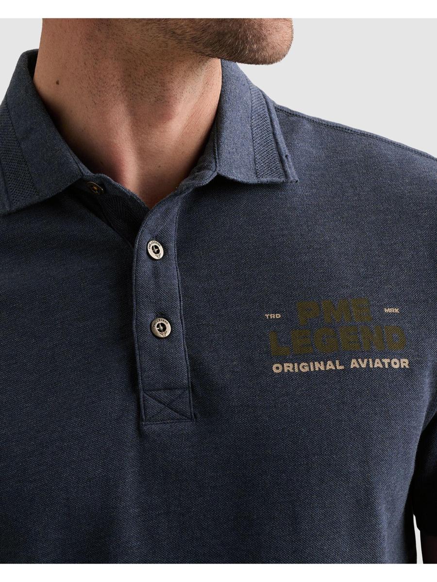 PME Legend Polo PPSS2606844 Blauw 4