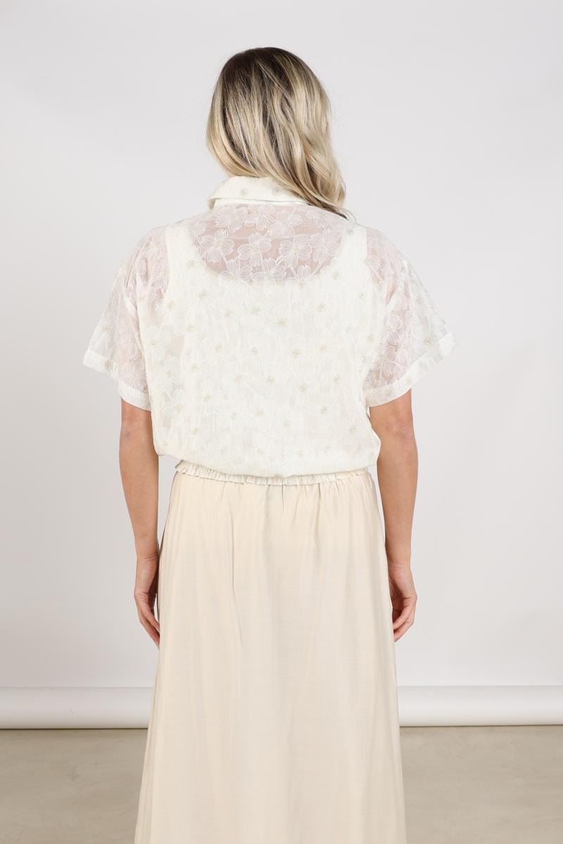 NUKUS Blouse Britt Off-White 3