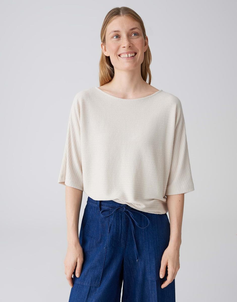 OPUS T-Shirt Serifos Beige 2