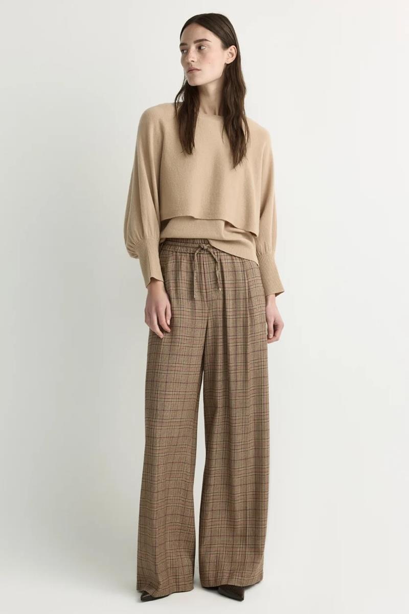 Xandres Pantalon Perle Bruin 1