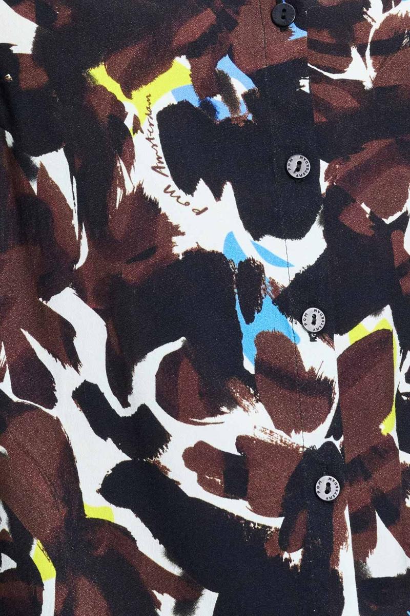 POM Amsterdam Blouse SP9708 Bruin 5