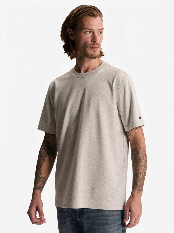 Cast Iron T-Shirt CTSS2610577 Beige 1