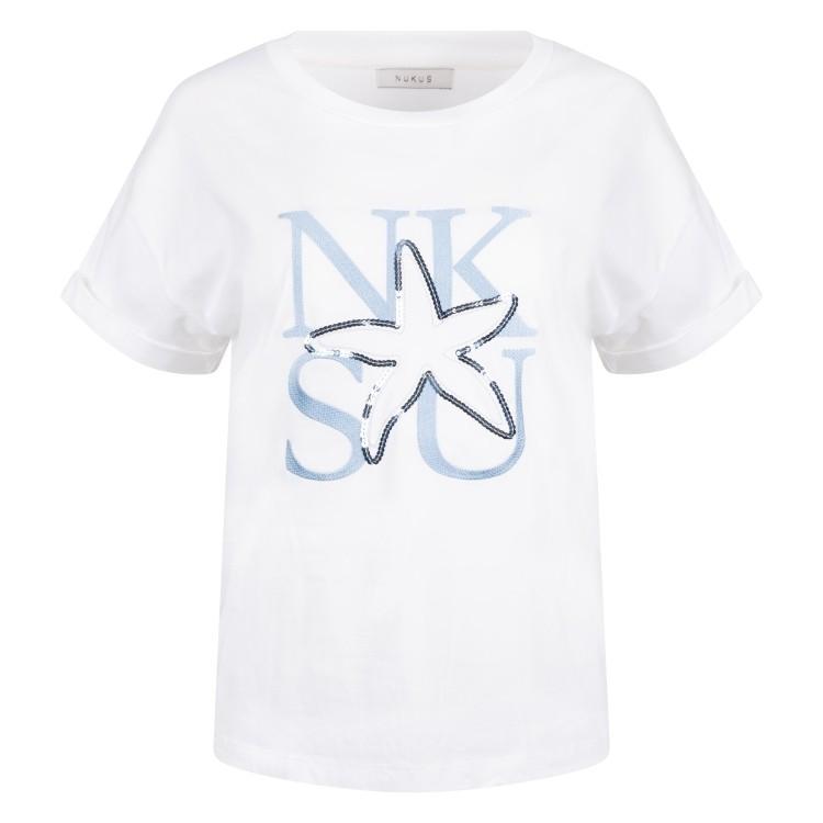 NUKUS T-Shirt Claire Off-White 2