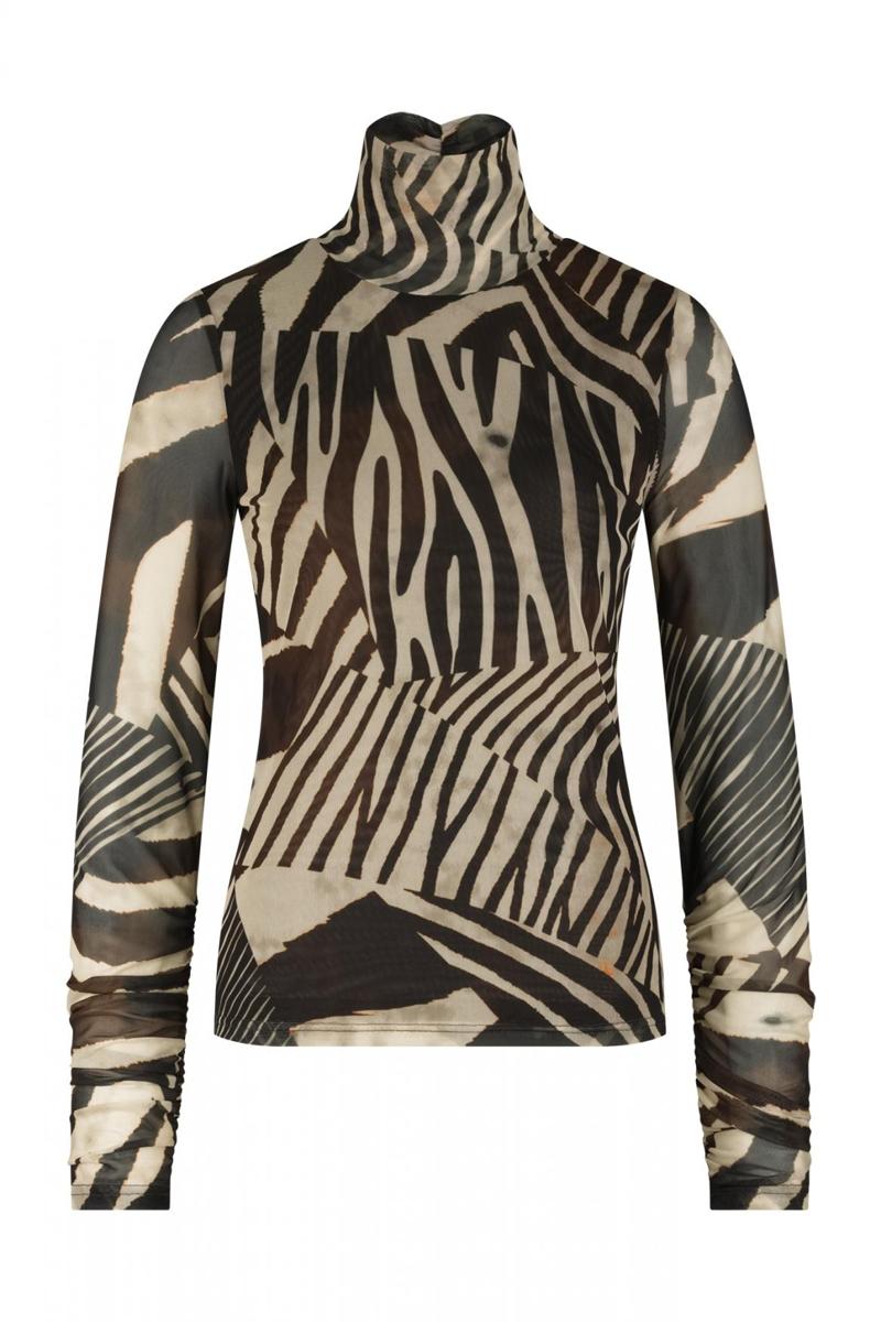 Label DOT Longsleeve Maan Bruin 2