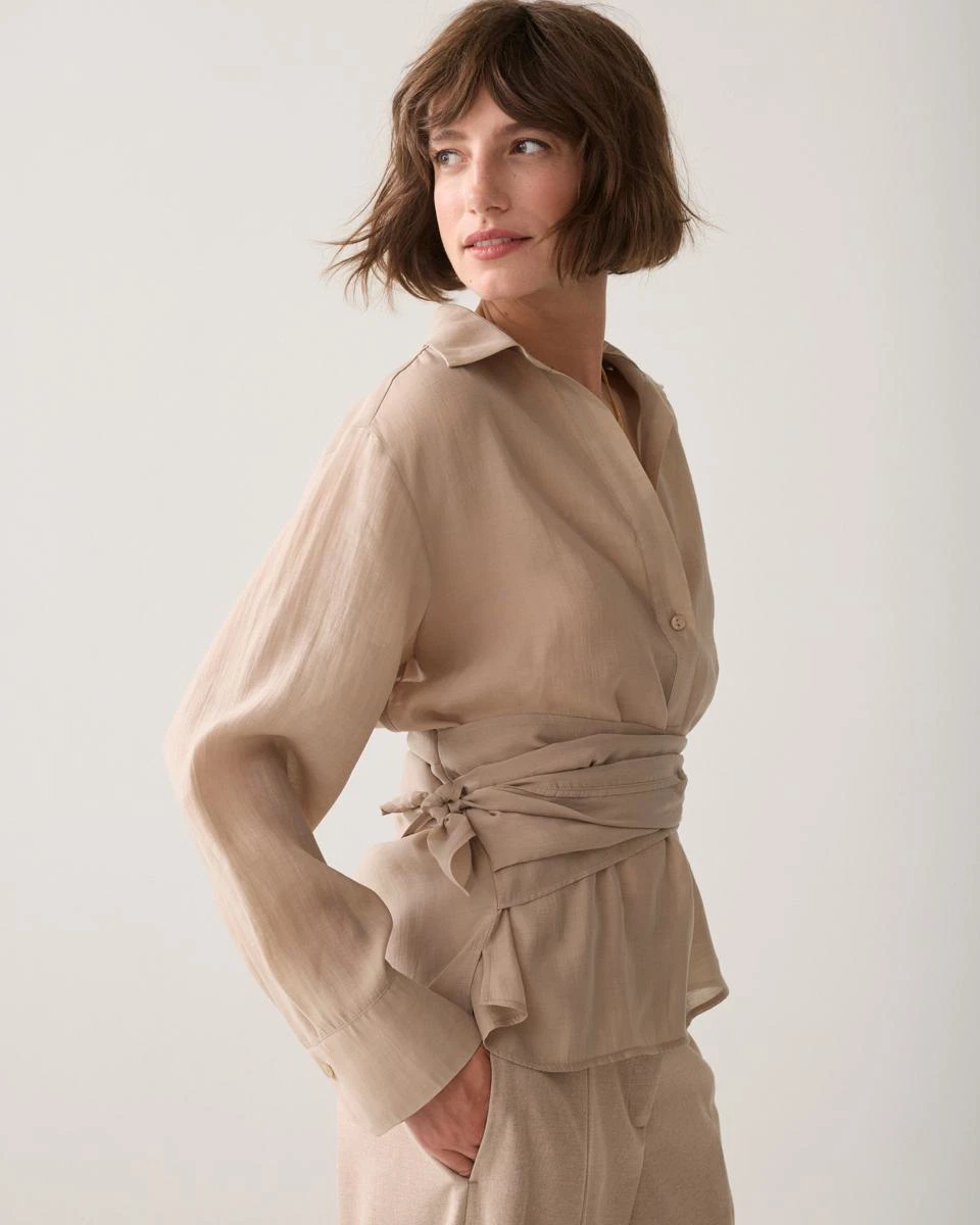 Summum Blouse 2s3521-12492 Beige 3