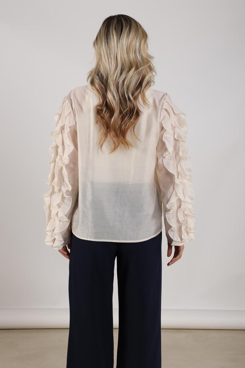 NUKUS Blouse Margriet Off-White 3
