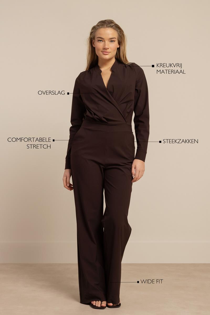 Studio Anneloes Jumpsuit Grazia Bruin 1