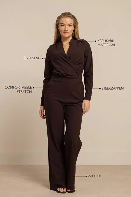 Studio Anneloes Jumpsuit Grazia Bruin 1