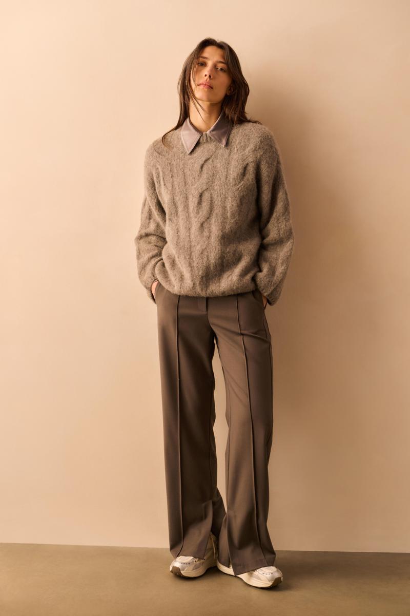 YAYA Pantalon 01-301225-510 Taupe 4