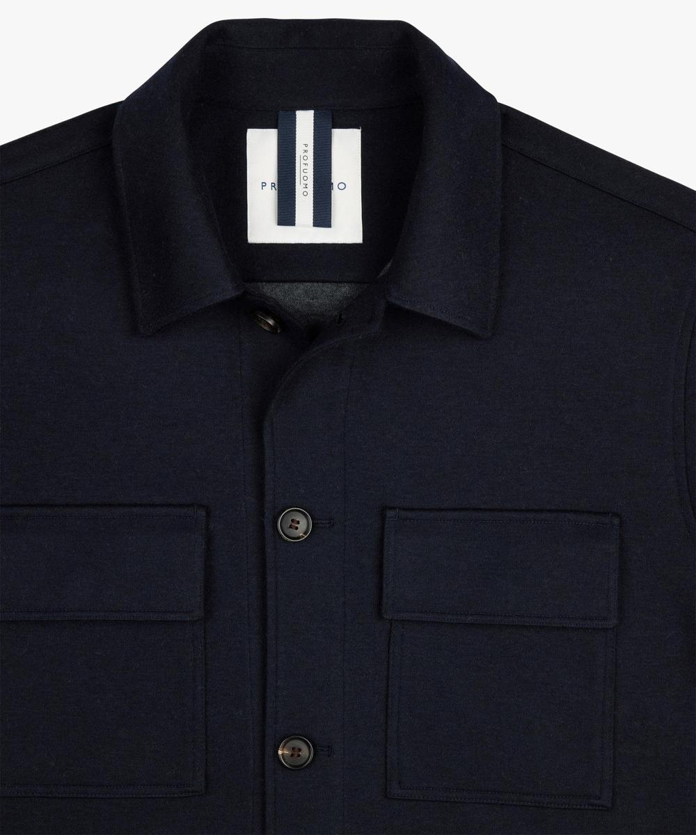Profuomo Overshirt PPXF30001 Blauw 1