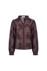 NUKUS Blouse NKF02156 Bruin 3
