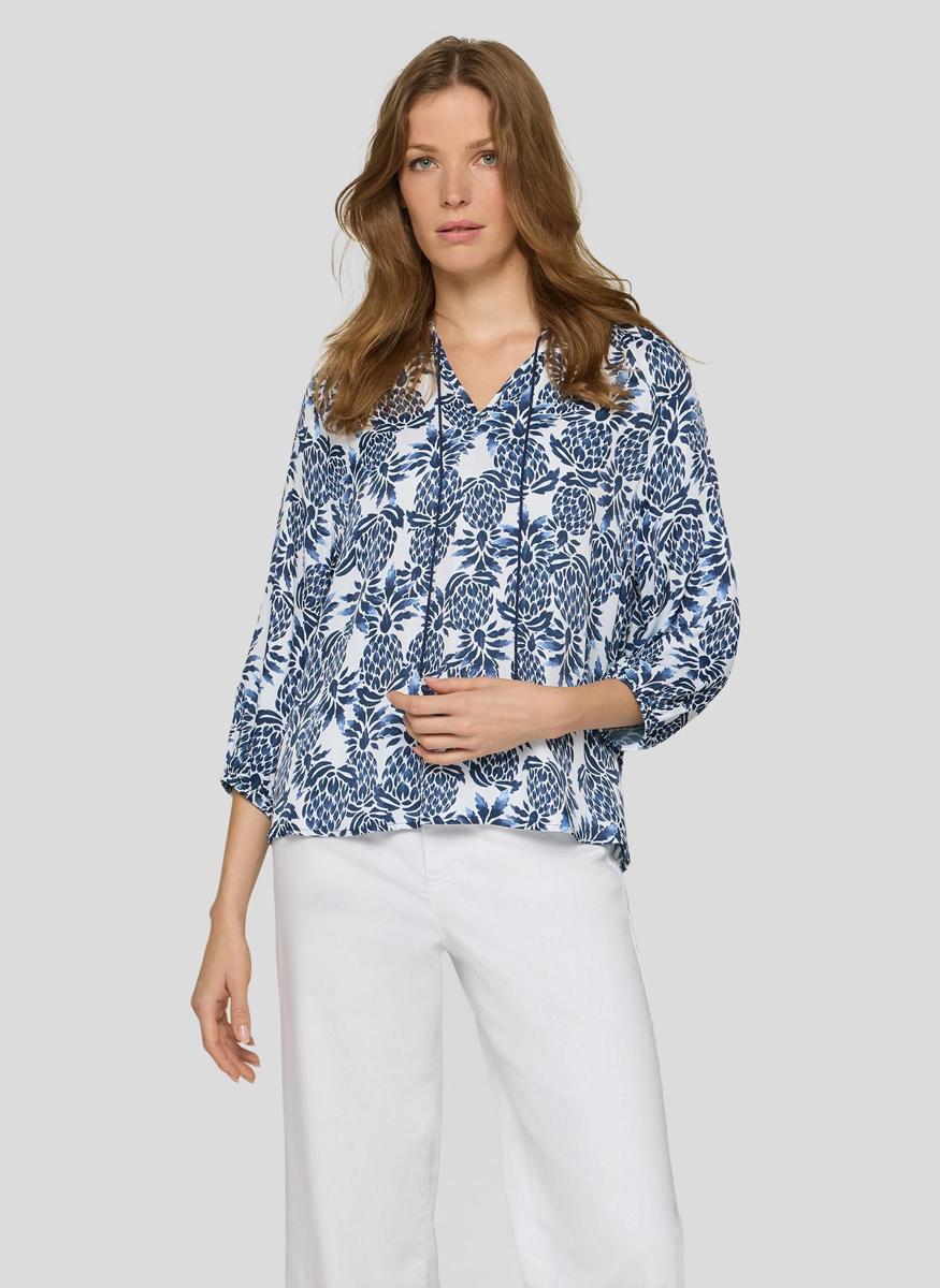 Rabe Blouse 56-121103 Blauw 1