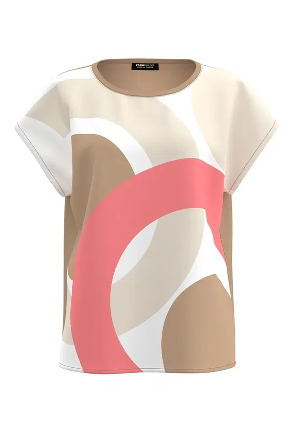 Frank Walder Blouse NOS716427 Oranje 1