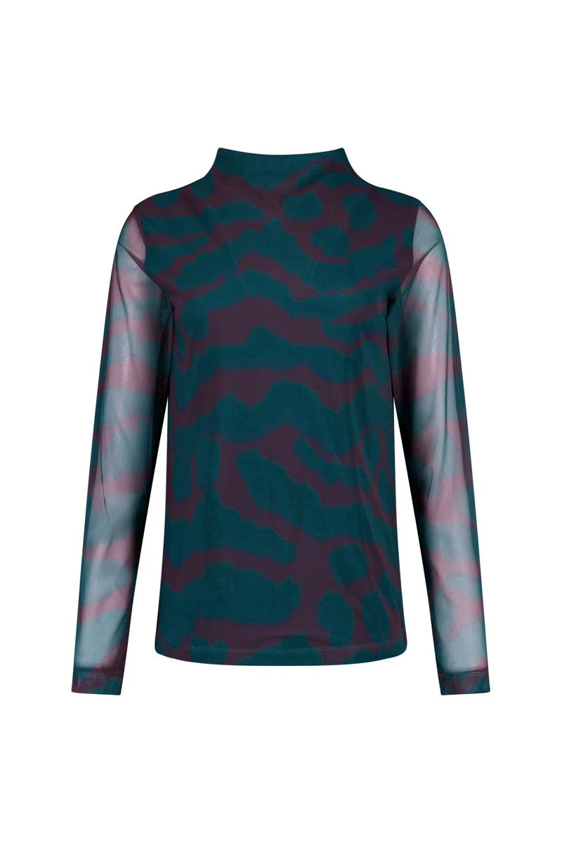 Studio Anneloes Longsleeve Rachel blurred me Groen 2